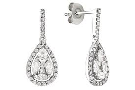 Diamond Drop Earrings